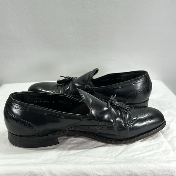 Lloyd & Martin Wing Tip Tassle Dress Leather Shoes, 13A - Picture 6 of 10